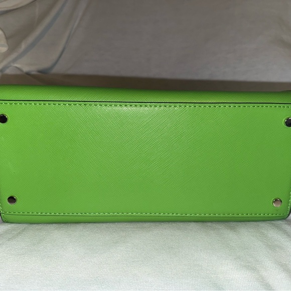 NWOT Kate Spade Vibrant Green Satchel - Picture 2 of 2